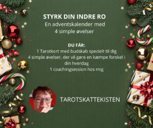 STYRK DIN INDRE RO- KALENDEREN MED 4 SIMPLE ØVELSER OG 1 COACHINGSESSION